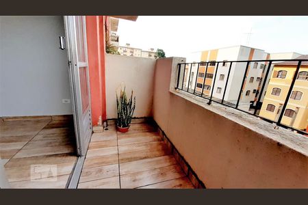 Varanda da Sala de apartamento à venda com 1 quarto, 54m² em Santa Terezinha, São Bernardo do Campo