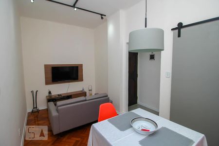 Sala de apartamento para alugar com 1 quarto, 46m² em Glória, Rio de Janeiro