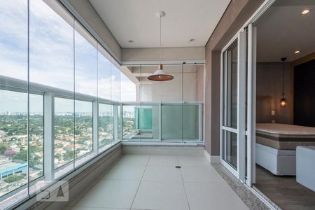 Varanda de kitnet/studio para alugar com 1 quarto, 34m² em Jardim Aeroporto, São Paulo