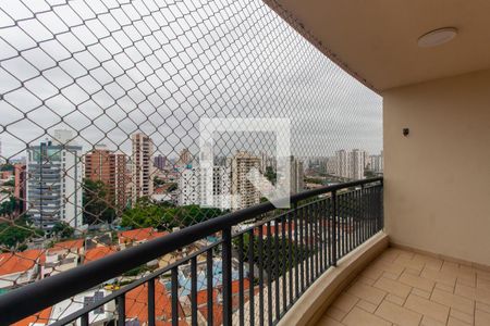 Varanda da Sala de apartamento para alugar com 2 quartos, 84m² em Jardim Avelino, São Paulo