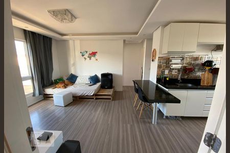 Apartamento para alugar com 44m², 2 quartos e 1 vagaSala e cozinha