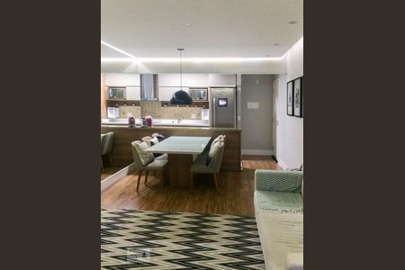Sala  de apartamento à venda com 3 quartos, 74m² em Chácara Belenzinho, São Paulo