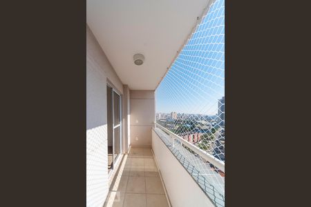 Varanda da Sala de apartamento à venda com 2 quartos, 69m² em Vila Humaitá, Santo André