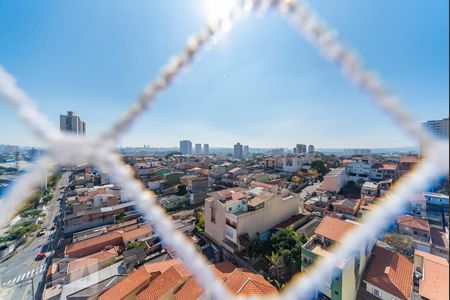 Vista da Varanda da Sala de apartamento à venda com 2 quartos, 69m² em Vila Humaitá, Santo André