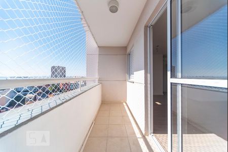 Varanda da Sala de apartamento à venda com 2 quartos, 69m² em Vila Humaitá, Santo André