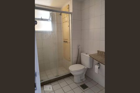 Banheiro da Suíte de apartamento para alugar com 1 quarto, 50m² em Barra da Tijuca, Rio de Janeiro