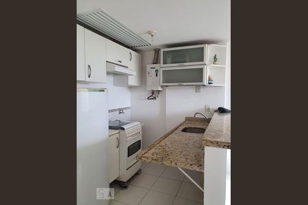 Cozinha de apartamento para alugar com 1 quarto, 50m² em Barra da Tijuca, Rio de Janeiro