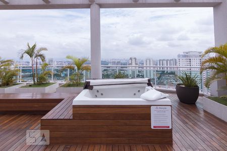 Área comum - Terraço de kitnet/studio à venda com 1 quarto, 32m² em Barra Funda, São Paulo