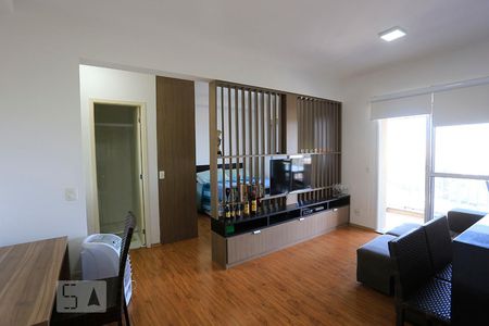 Sala de apartamento para alugar com 1 quarto, 45m² em Fazenda Morumbi, São Paulo