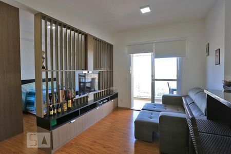 Sala de apartamento para alugar com 1 quarto, 45m² em Fazenda Morumbi, São Paulo