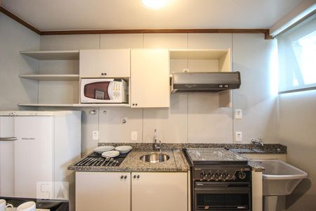 Cozinha de apartamento para alugar com 1 quarto, 49m² em Funcionários, Belo Horizonte