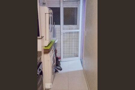 Área de Serviço de apartamento à venda com 3 quartos, 65m² em Vila Pires, Santo André