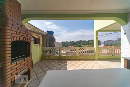 Vista da Sala de TV de casa à venda com 4 quartos, 198m² em Jardim Ana Maria, Santo André