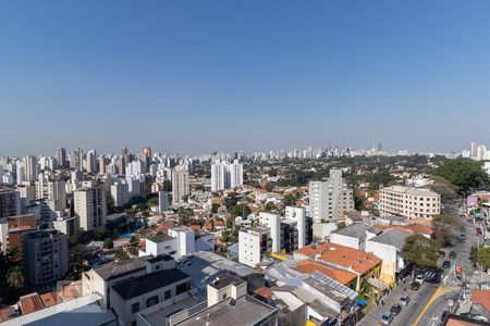 Vista sala, quartos e suíte de apartamento à venda com 3 quartos, 112m² em Sumaré, São Paulo