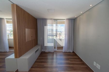 Sala de apartamento à venda com 2 quartos, 52m² em Jk, Contagem
