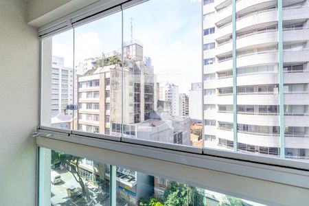 Varanda de apartamento para alugar com 2 quartos, 60m² em Consolação, São Paulo