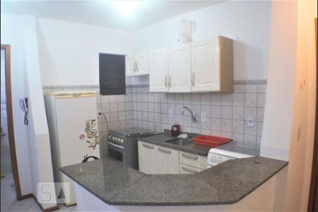 Cozinha de apartamento para alugar com 1 quarto, 54m² em Ingleses do Rio Vermelho, Florianópolis