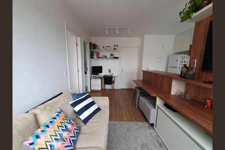 Sala de apartamento para alugar com 1 quarto, 32m² em Água Branca, São Paulo