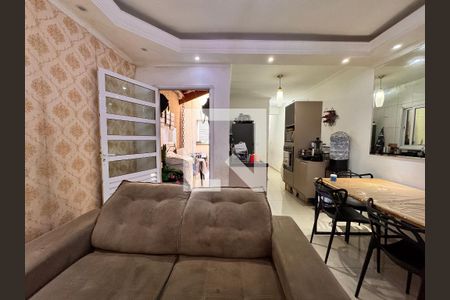 Sala de apartamento à venda com 2 quartos, 56m² em Jardim Santo Antônio, Santo André