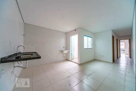 Sala de apartamento para alugar com 2 quartos, 56m² em Vila Alto de Santo André, Santo André