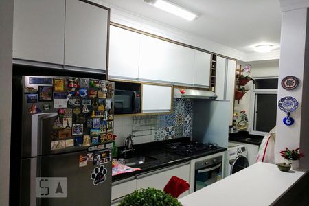 Cozinha de apartamento à venda com 2 quartos, 47m² em Vila Satúrnia, Campinas