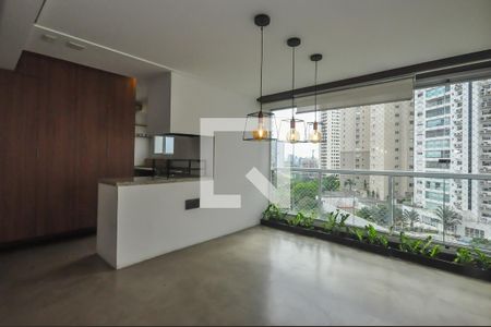 Varanda de apartamento à venda com 2 quartos, 77m² em Jardim Fonte do Morumbi, São Paulo