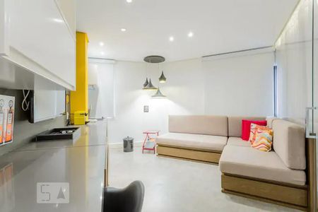 Sala de apartamento para alugar com 1 quarto, 40m² em Jardim Paulista, São Paulo