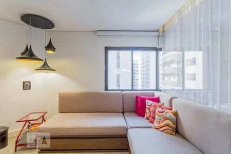 Sala de apartamento para alugar com 1 quarto, 40m² em Jardim Paulista, São Paulo