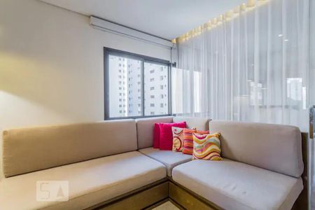 Sala de apartamento para alugar com 1 quarto, 40m² em Jardim Paulista, São Paulo