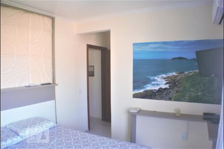 Detalhe do Quarto 01 - Suíte de apartamento para alugar com 2 quartos, 60m² em Ingleses do Rio Vermelho, Florianópolis