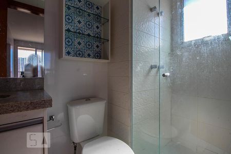Banheiro da Suíte de apartamento para alugar com 2 quartos, 58m² em Sul (águas Claras), Brasília