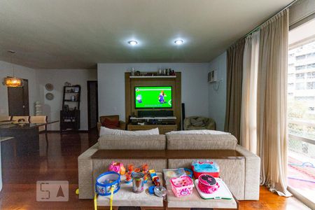 Sala de apartamento à venda com 4 quartos, 130m² em Lagoa, Rio de Janeiro