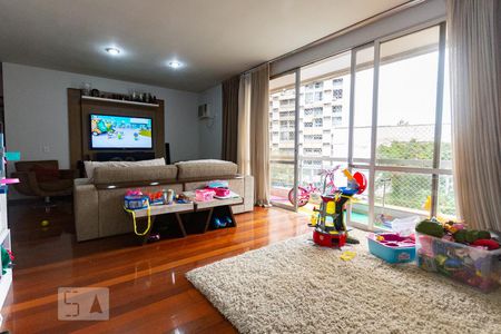 Sala de apartamento à venda com 4 quartos, 130m² em Lagoa, Rio de Janeiro