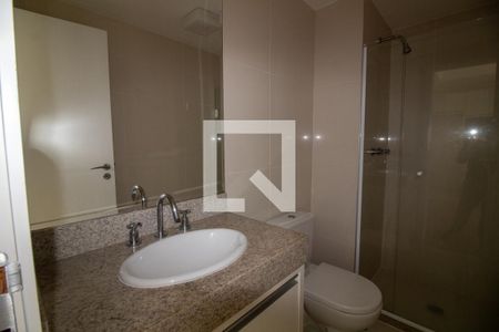 Banheiro de apartamento à venda com 1 quarto, 51m² em Vila Gertrudes, São Paulo