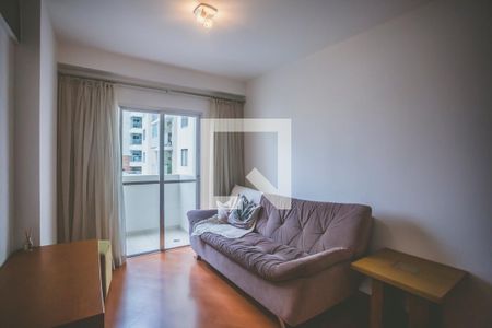 Sala de Estar de apartamento à venda com 1 quarto, 50m² em Saúde, São Paulo