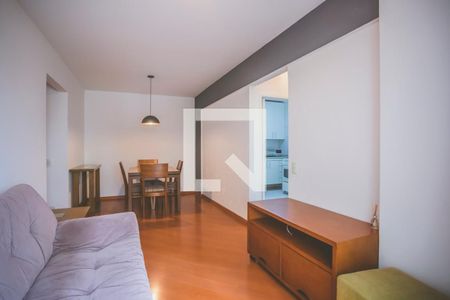 Sala de Estar de apartamento à venda com 1 quarto, 50m² em Saúde, São Paulo