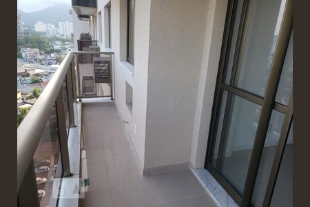 Varanda da Sala de apartamento para alugar com 2 quartos, 64m² em Jacarepaguá, Rio de Janeiro