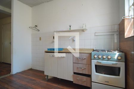 Cozinha de apartamento à venda com 2 quartos, 48m² em Jardim Floresta, Porto Alegre