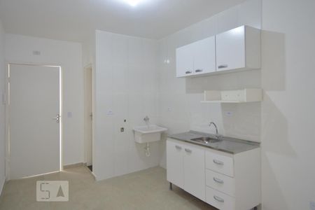 Sala - cozinha - área de serviço de kitnet/studio à venda com 1 quarto, 27m² em Quarta Parada, São Paulo