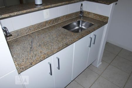 Cozinha de apartamento para alugar com 1 quarto, 40m² em Botafogo, Rio de Janeiro