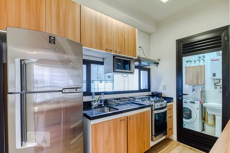 Cozinha de apartamento à venda com 1 quarto, 63m² em Vila Olímpia, São Paulo