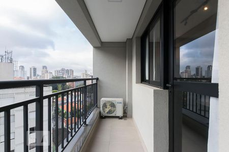 Varanda de kitnet/studio para alugar com 1 quarto, 21m² em Vila Mariana, São Paulo