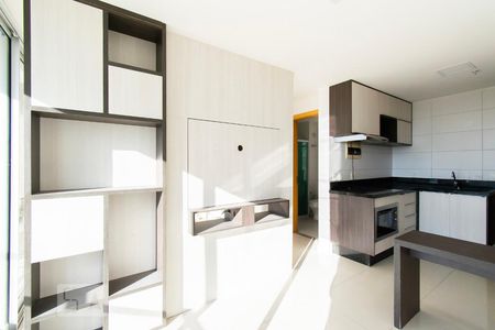 Sala e Cozinha de apartamento para alugar com 1 quarto, 35m² em Sul (águas Claras), Brasília