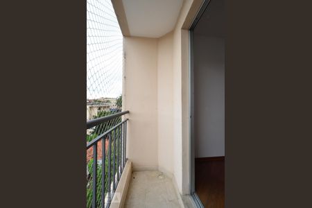 Varanda da Sala de apartamento para alugar com 3 quartos, 57m² em Vila Parque Jabaquara, São Paulo