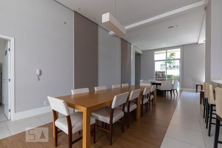 Área comum - Salão de festas de apartamento para alugar com 1 quarto, 47m² em Botafogo, Campinas