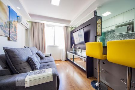 Sala  de apartamento à venda com 2 quartos, 60m² em Jardim Carvalho, Porto Alegre