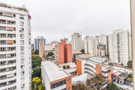 Quarto - Varanda de apartamento para alugar com 1 quarto, 43m² em Pinheiros, São Paulo