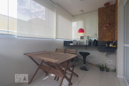 Varanda/Cozinha de kitnet/studio para alugar com 1 quarto, 42m² em Jardim Novo Santo Amaro, São Paulo