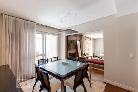 Sala de jantar de apartamento para alugar com 4 quartos, 248m² em Vila Suzana, São Paulo