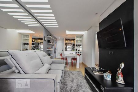 Sala de Estar de apartamento à venda com 2 quartos, 62m² em Vila Congonhas, São Paulo